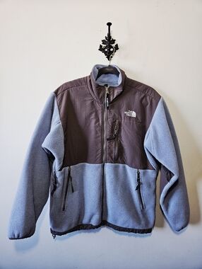 Vintage The North Face Denali Fleece Jacket Size L 90's Baby Blue